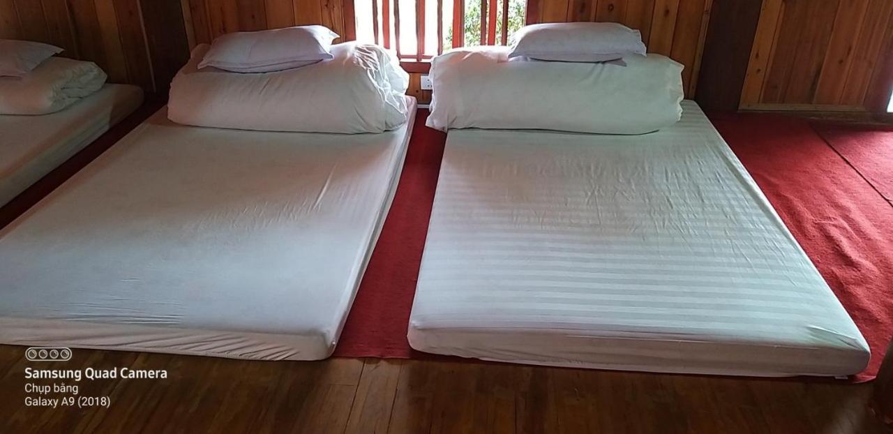 A Lin Homestay Bac Ha Exterior foto