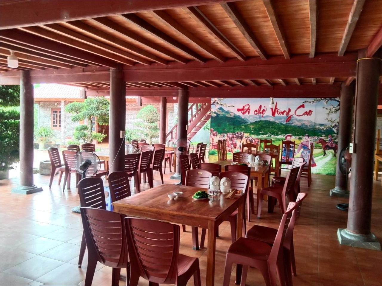 A Lin Homestay Bac Ha Exterior foto